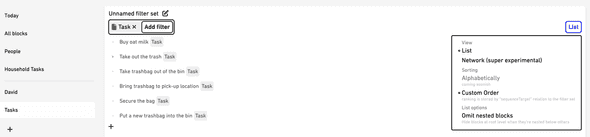 Not omit nested list